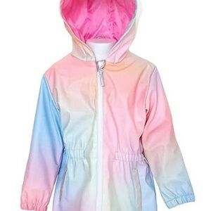 Western Chief Rainbow Ombre Hooded Rain Jacket